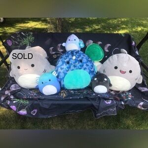 UNLISTED Squishmallows Under the Sea assortment! Anglerfish, Turtle, And More